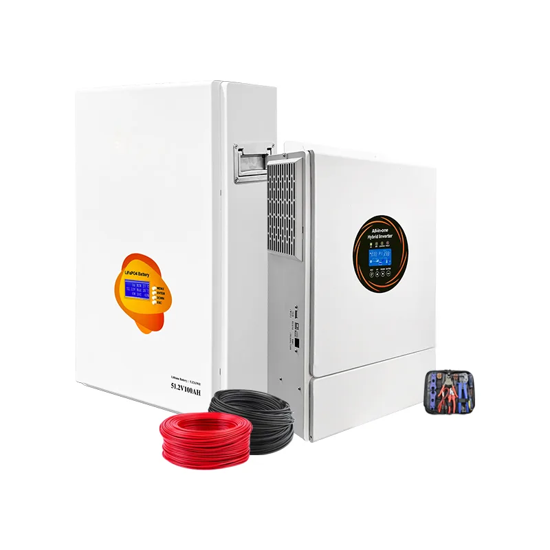 Gréine 10kw 48v Lasmuigh den ghreille Ess All in One Hibrid 310Ah 15kwh Cúltaca Battery